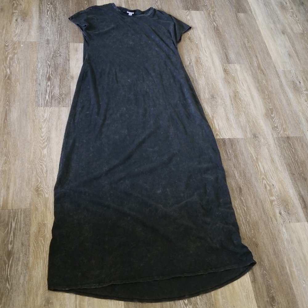 NWOT XL LuLaRoe Maria Maxi Black Tie Dye